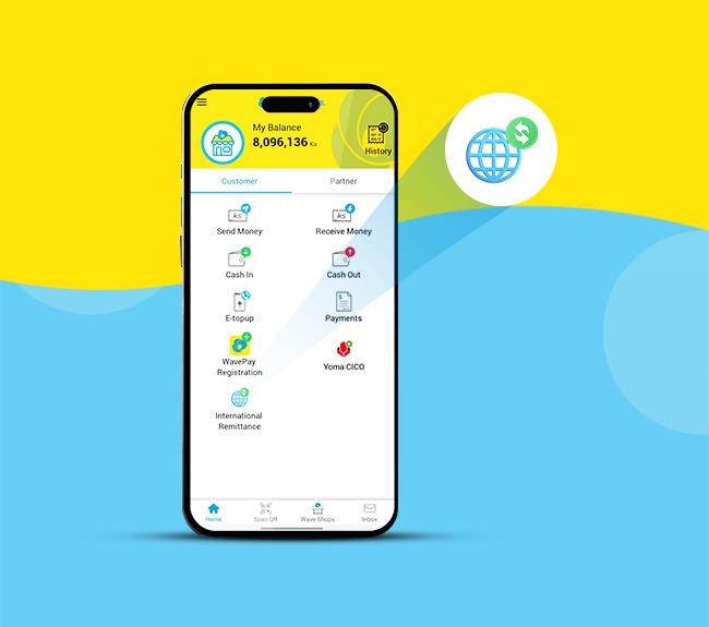 International Remittance Receive Money 