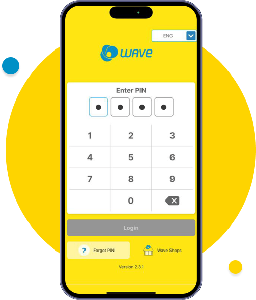 Type your 4-digit PIN.