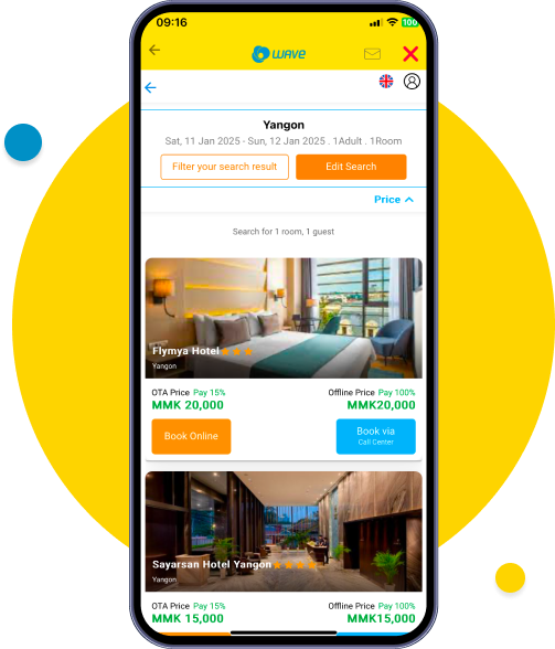 Choose preferred service provider 
