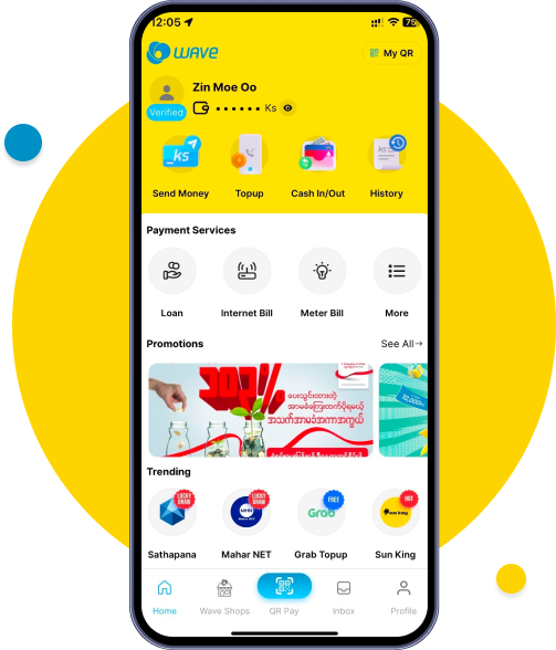 You can begin using services from your Wave account.If idle till 24 hours, authorization expires and need to restart .