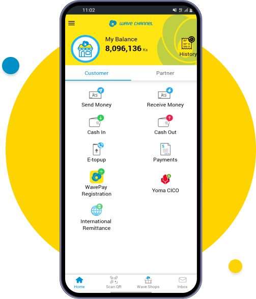 Launch Channel App and tap History
